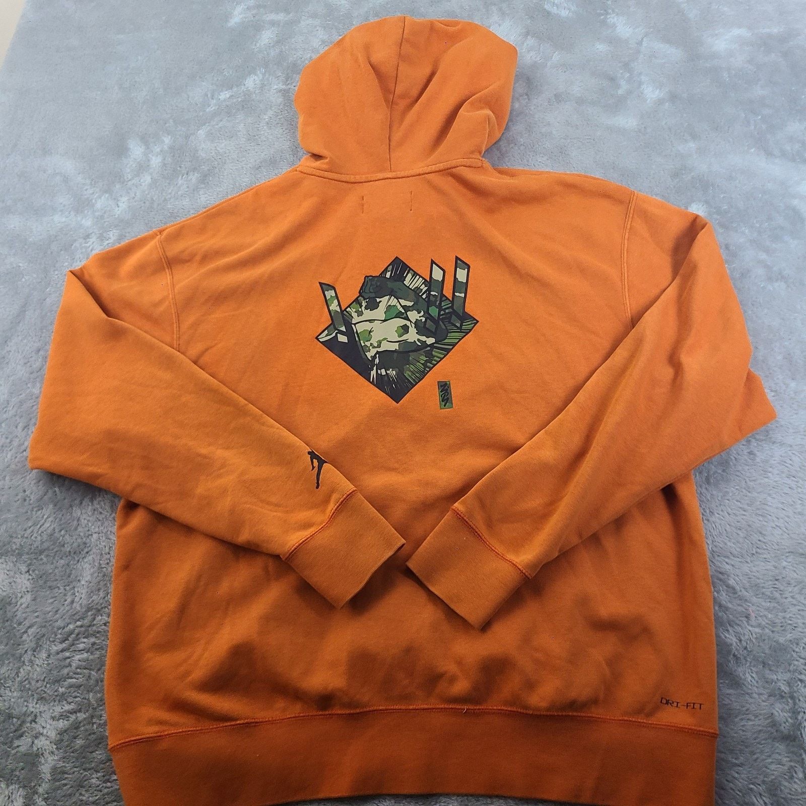 Jordan Brand Nike Air Jordan Zion Williamson Hoodie Men Size Large Orange Size US L / EU 52-54 / 3 - 10 Thumbnail