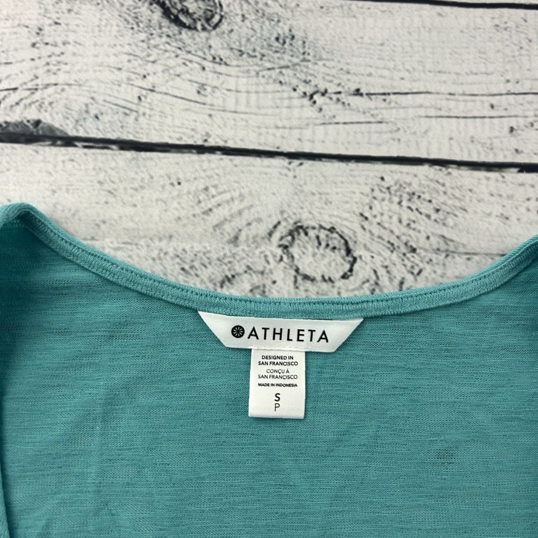 Athleta Athleta Tank Women S Sleeveless Breezy Wrap Blue Size S / US 4 / IT 40 - 2 Thumbnail