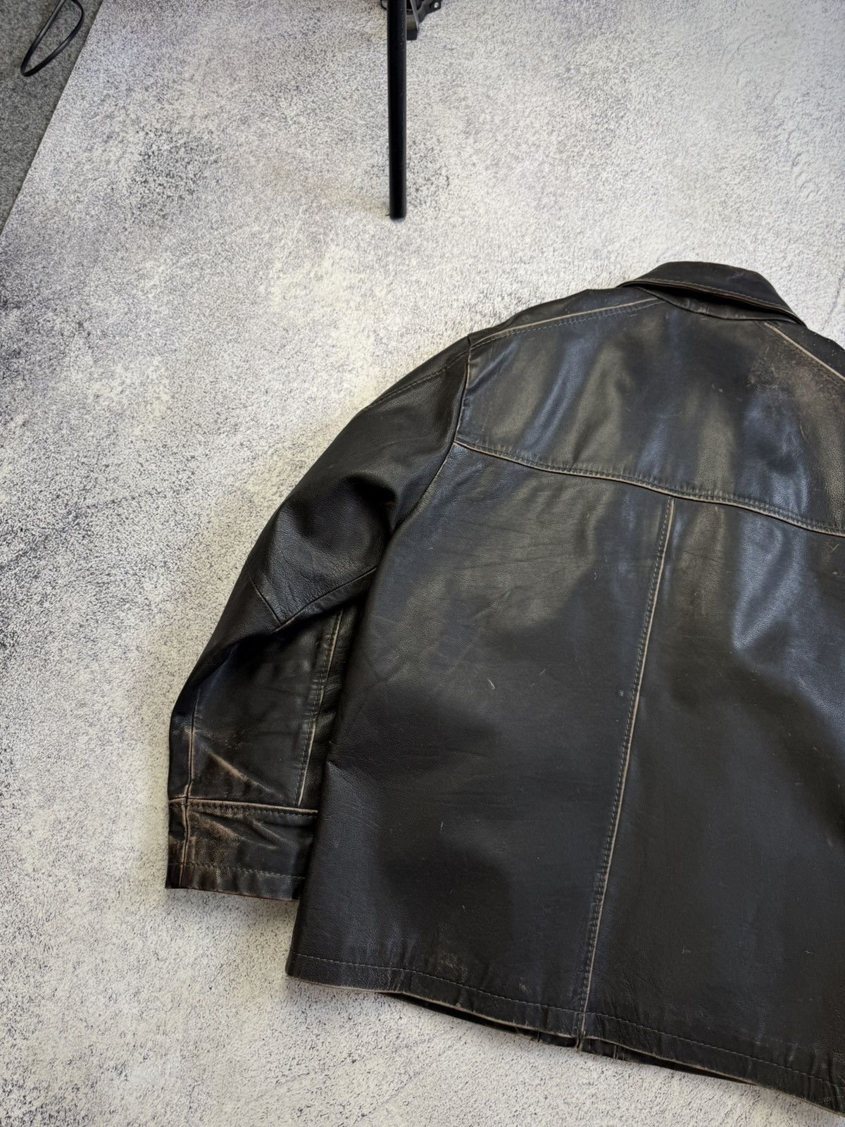 camel active Vintage Camel Active Leather Jacket Rare Old Money Size US M / EU 48-50 / 2 - 21 Thumbnail