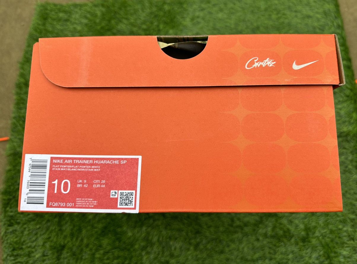 Corteiz × Nike Corteiz x Nike Air Trainer Huarache Gully Grey Size 10 M Size US 10 / EU 43 - 7 Thumbnail