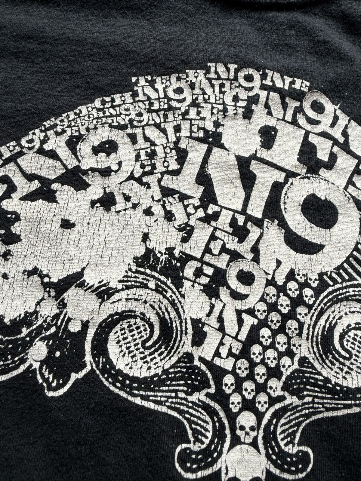Rap Tees Vintage Y2K Tech N9ne Strange Music Skull Graphic Rap Tee Size US M / EU 48-50 / 2 - 5 Thumbnail