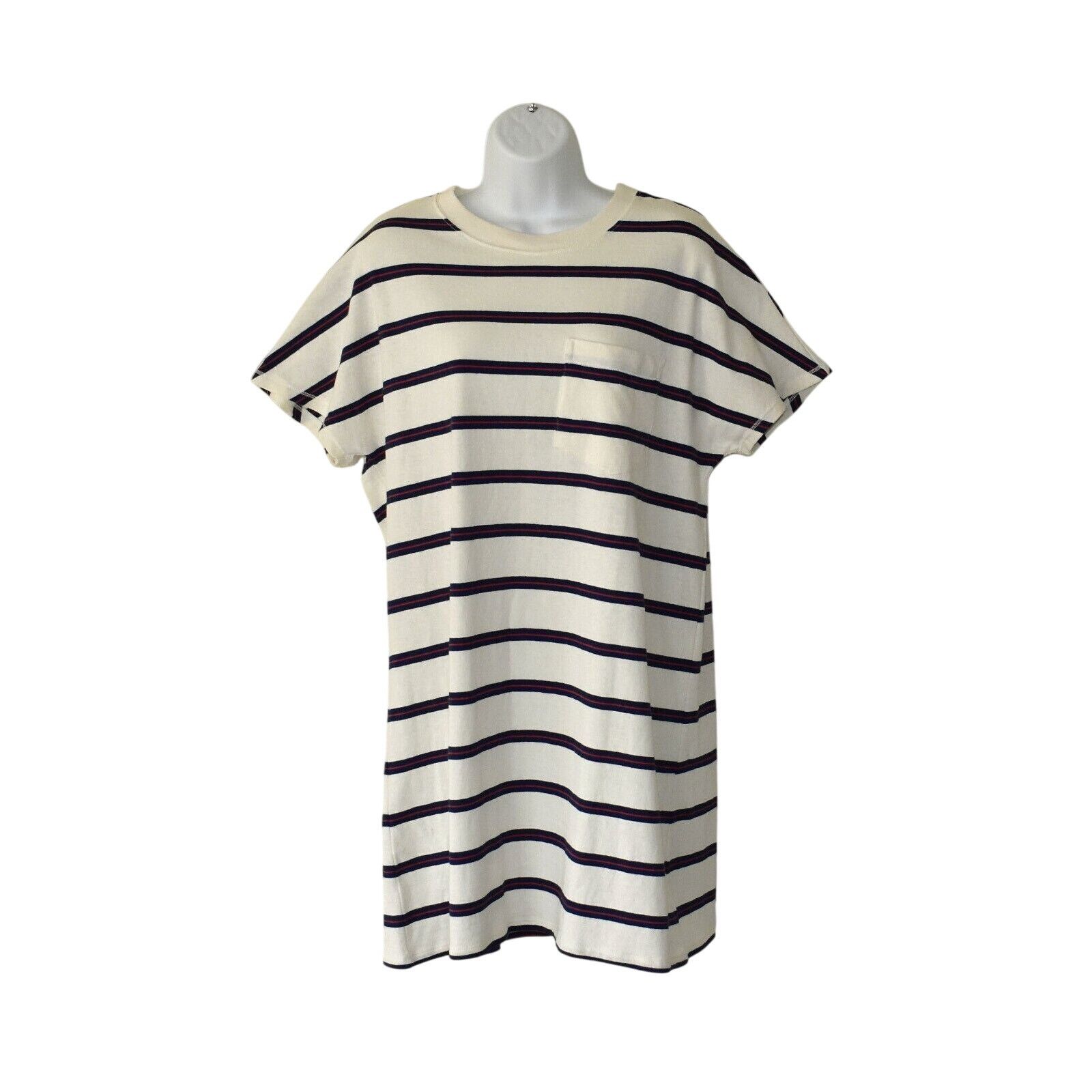 Madewell NWT MADEWELL Striped Cotton Tomboy Oversized T-Shirt Dress M Size M / US 6-8 / IT 42-44 - 2 Thumbnail