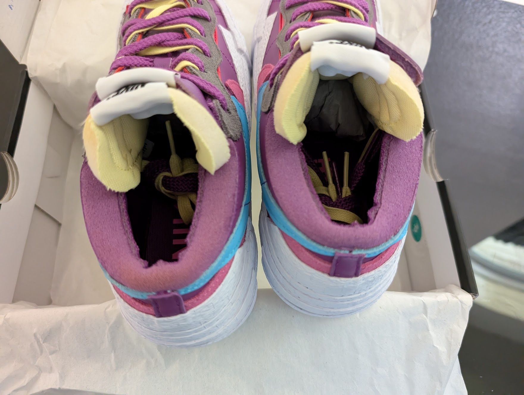 Kaws × Nike × Sacai Blazer 'Purple Dusk' Size US 8.5 / EU 41-42 - 6 Thumbnail