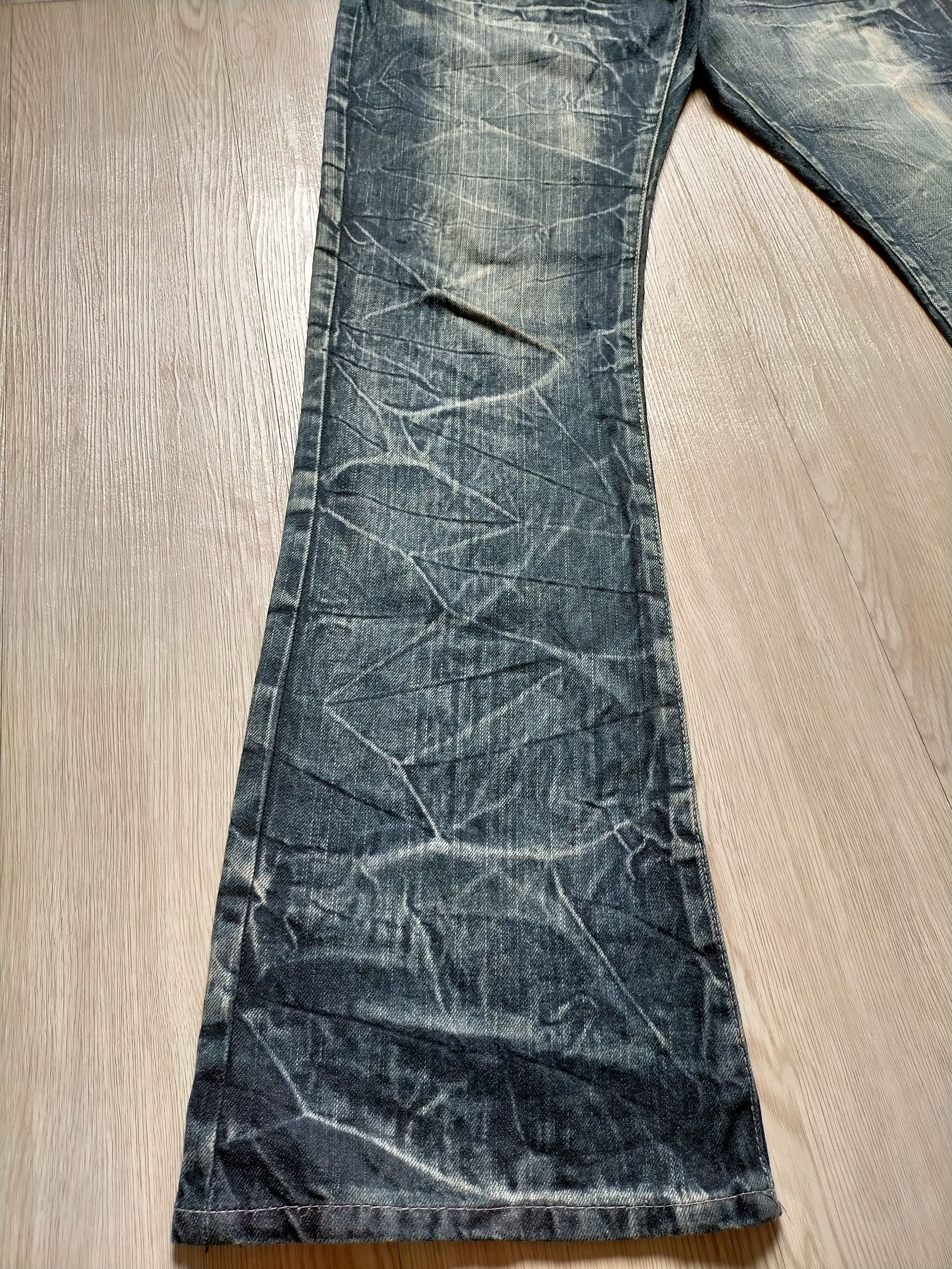 If Six Was Nine Flare Jeans Wild Life Embroidered Spider Boot cut denim Size US 33 - 10 Thumbnail