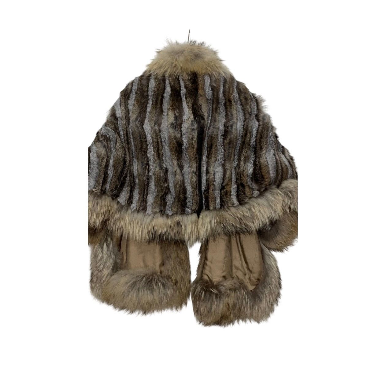 Yves Saint Laurent Rare Vintage Yves Saint Laurent Fur Poncho Size 38 Size S / US 4 / IT 40 - 2 Thumbnail