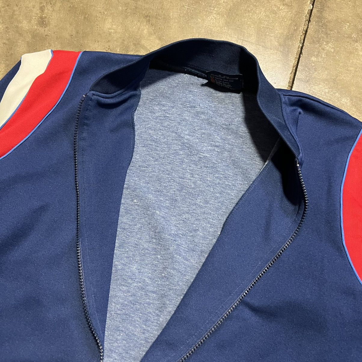 Nike Vintage 80s Nike Track Jacket Warm Up Full Zip Retro Ringer Size US XL / EU 56 / 4 - 8 Thumbnail