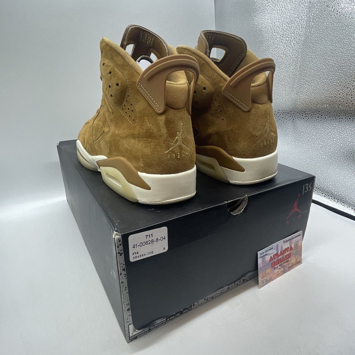 Jordan Brand Air Jordan 6 wheat Size US 11.5 / EU 44-45 - 4 Thumbnail