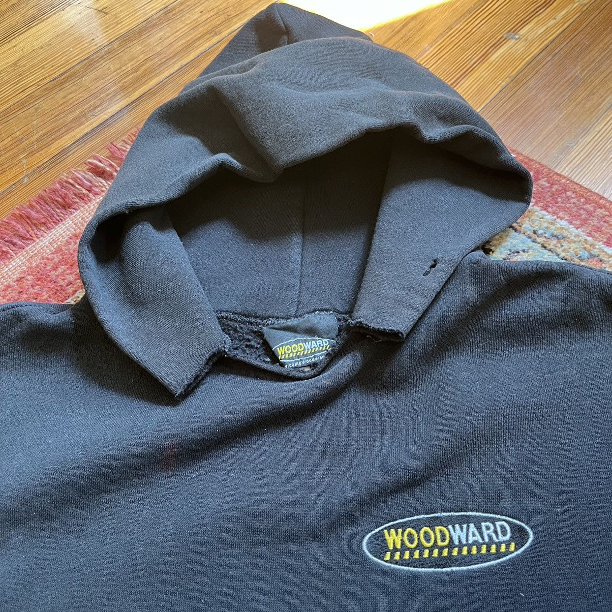 Vintage Vintage Woodward Skatepark Skate BMX XL Russell Hoodie Size US XL / EU 56 / 4 - 2 Thumbnail