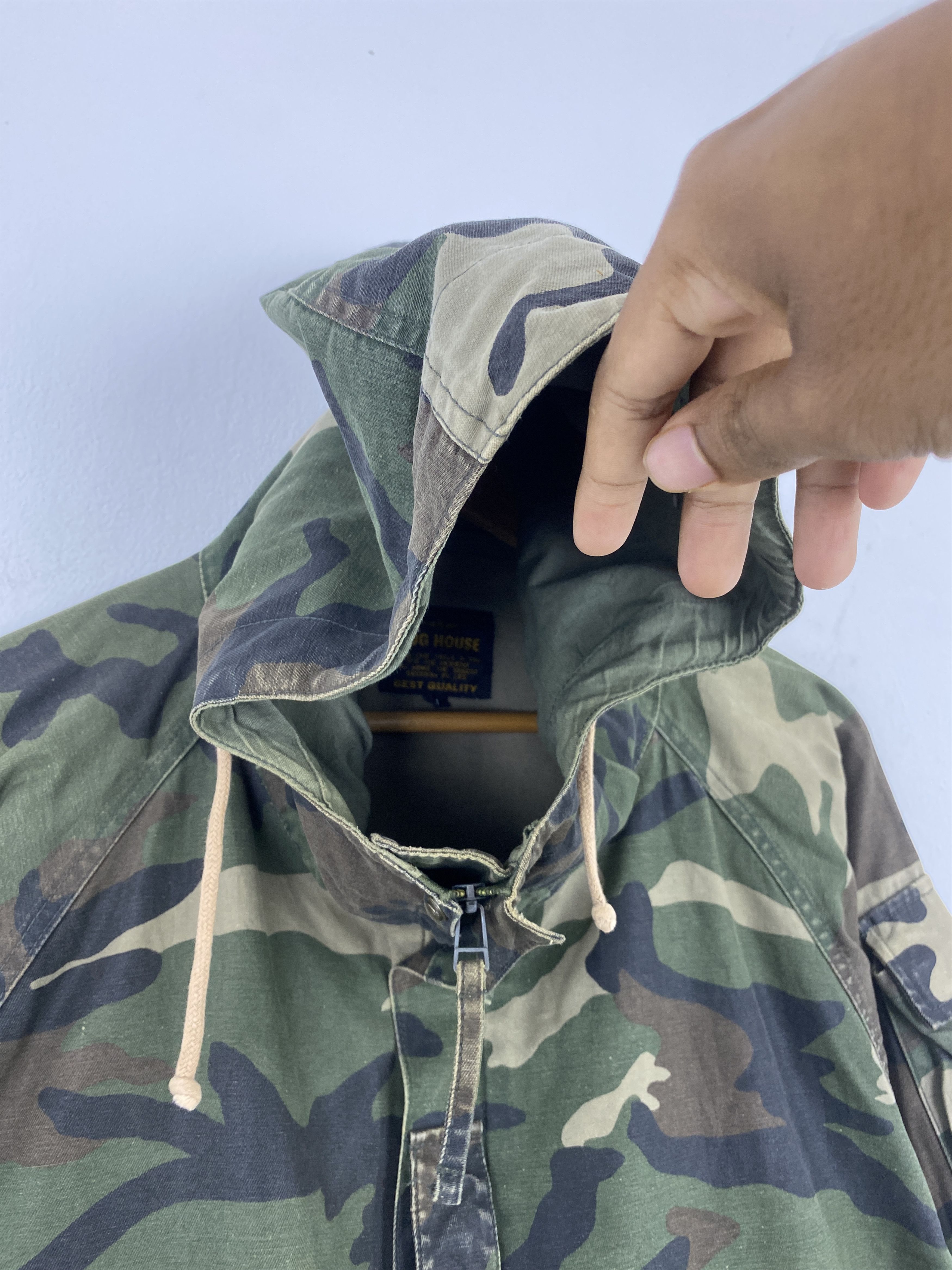 Vintage Vintage Dog House Camouflage Military Jacket J1977 Size US M / EU 48-50 / 2 - 14 Thumbnail