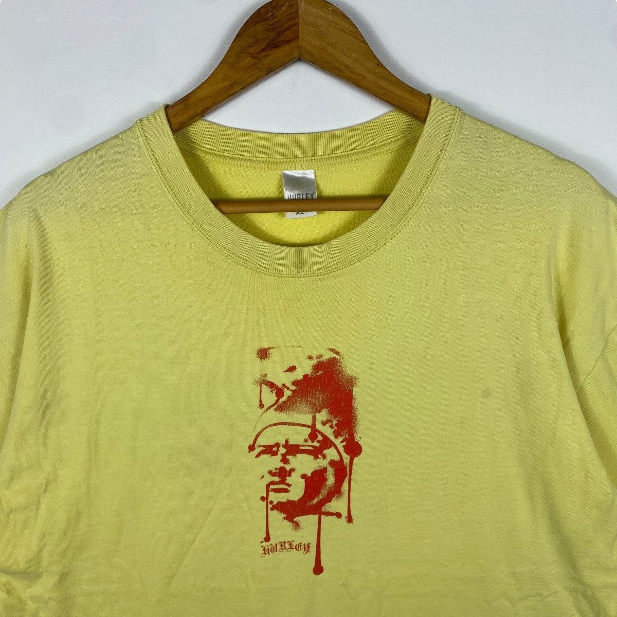 Hurley × Vintage Vintage 00's HURLEY American Surfing Apparel Graphic Tee Size US XL / EU 56 / 4 - 2 Thumbnail