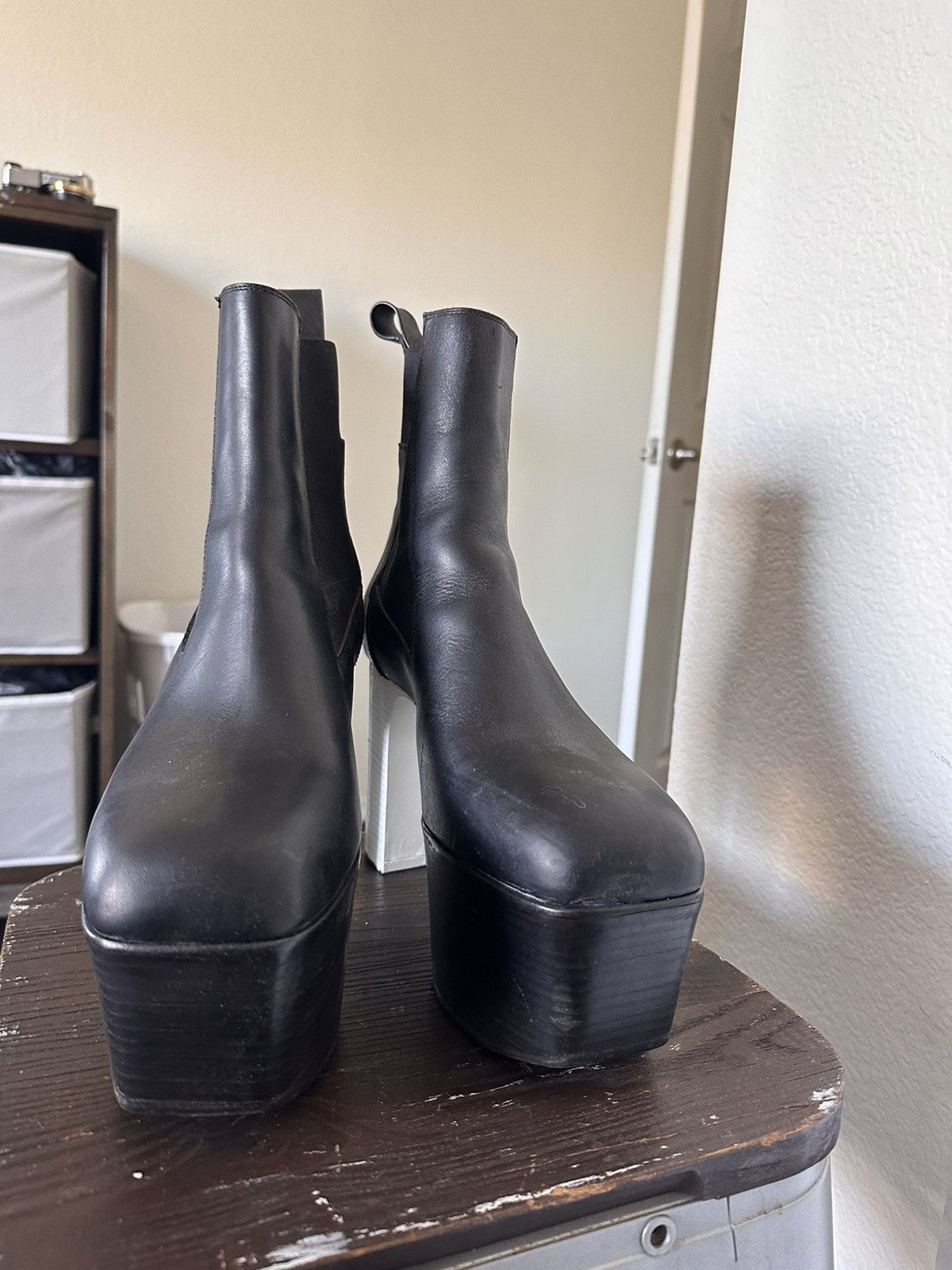 Rick Owens Rick Owen's Kiss Boots | Grailed Rick Owens Rick Owen's Kiss Boots | Grailed