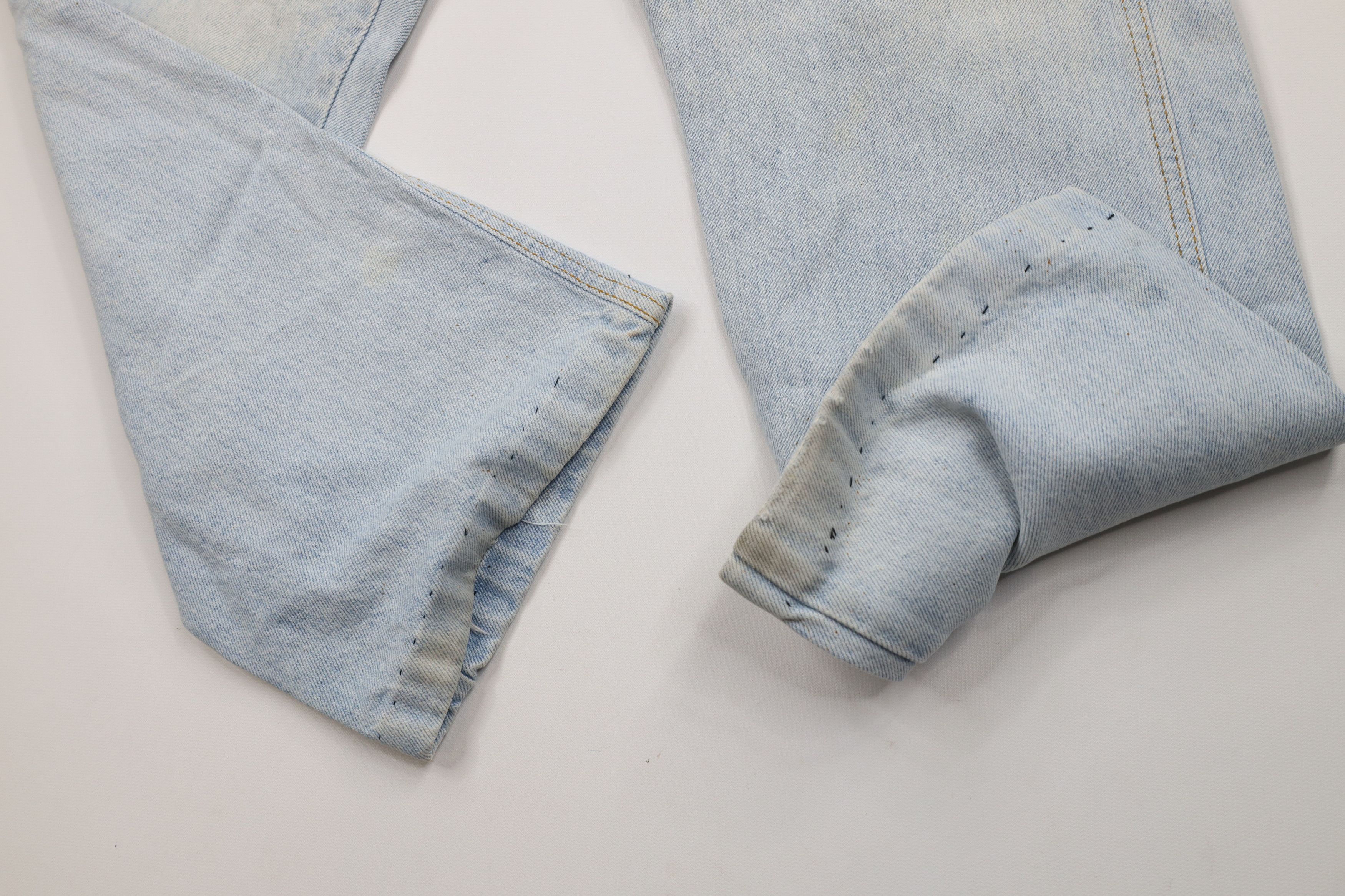 Vintage Vintage 70s Streetwear Wide Leg Flared Denim Jeans Blue USA Size US 32 / EU 48 - 5 Thumbnail