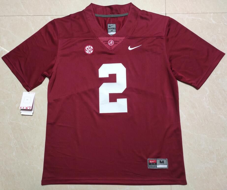 Other Men's Alabama Crimson Tide #2 Ryan Williams Jerseys Red Size US M / EU 48-50 / 2 - 3 Thumbnail