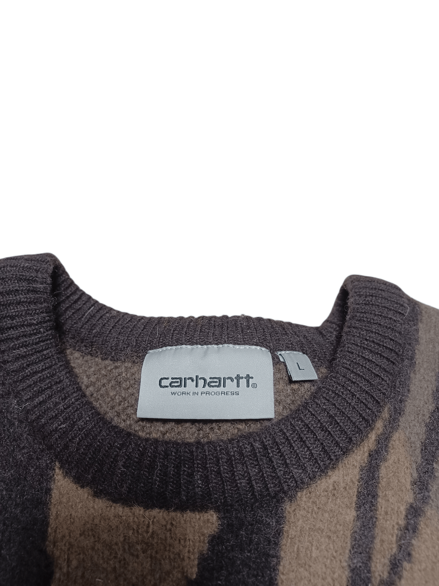 Carhartt CARHARTT WIP MILITARY CAMO BIGLOGO WOOL SWEATER Size US L / EU 52-54 / 3 - 3 Thumbnail
