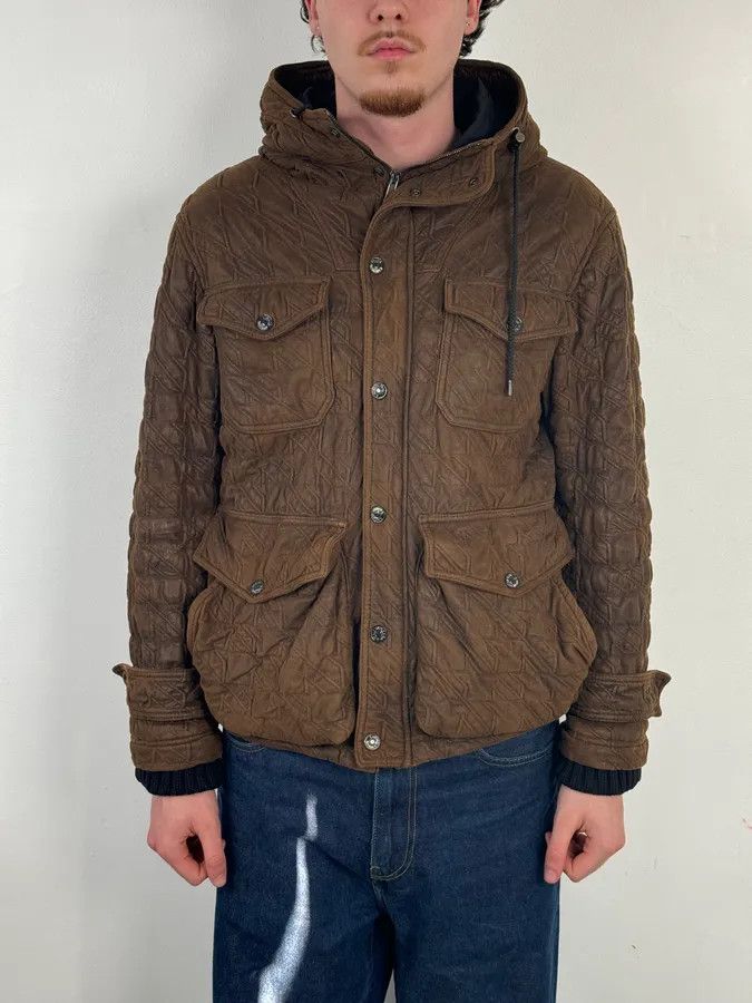 Emporio Armani AW2009 Emporio Armani Utility Cargo Brown Military Jacket Size US M / EU 48-50 / 2 - 3 Thumbnail