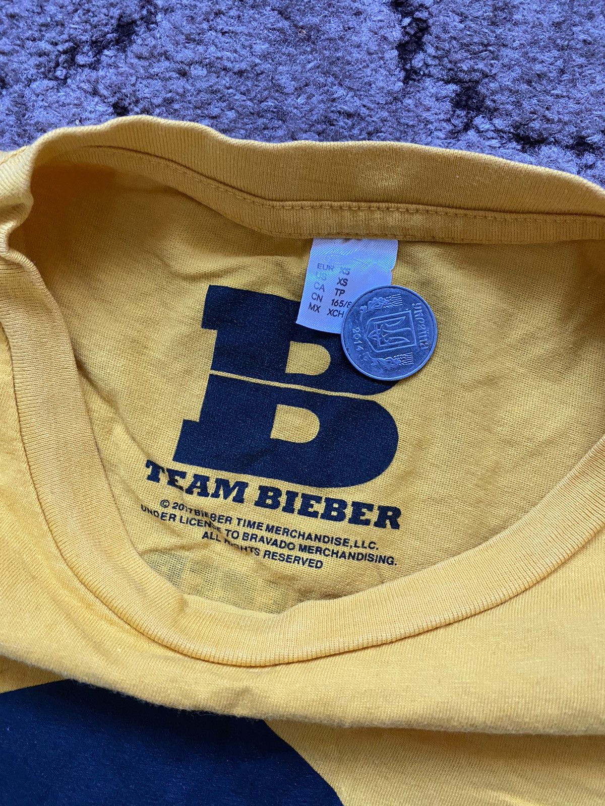 Band Tees × Justin Bieber 🇨🇦Justin Bieber Stadium Tour 2017 t-shirt Size US XS / EU 42 / 0 - 3 Thumbnail