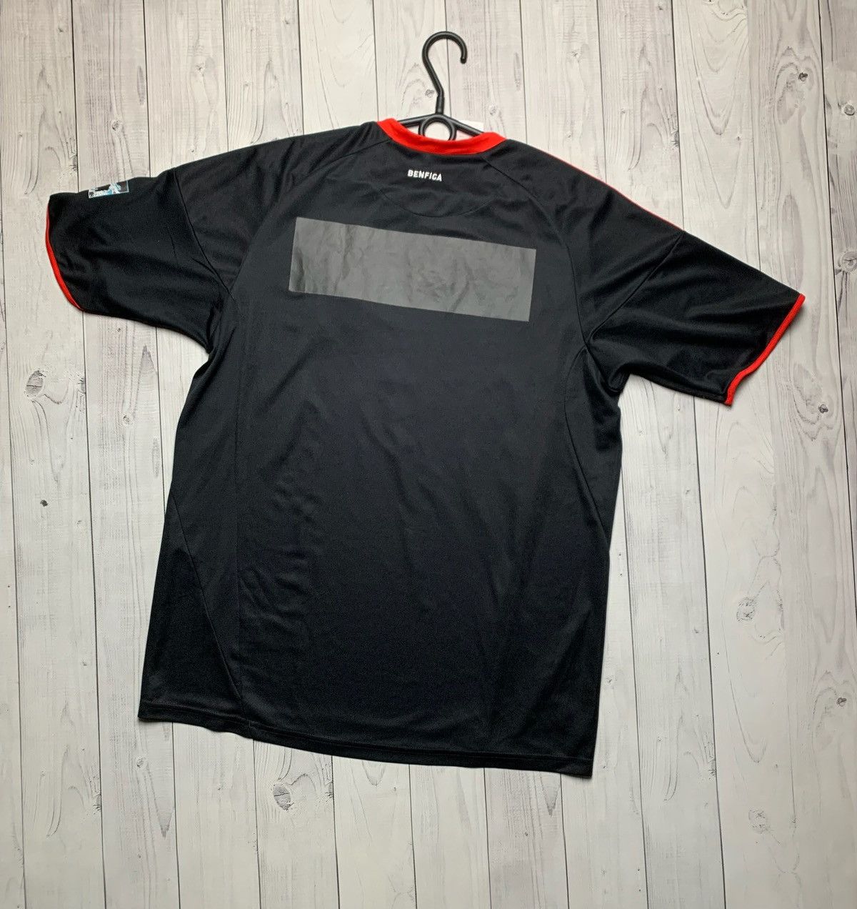 Adidas × Vintage Vintage adidas Benfica soccer jersey size S black rare Size US S / EU 44-46 / 1 - 7 Thumbnail