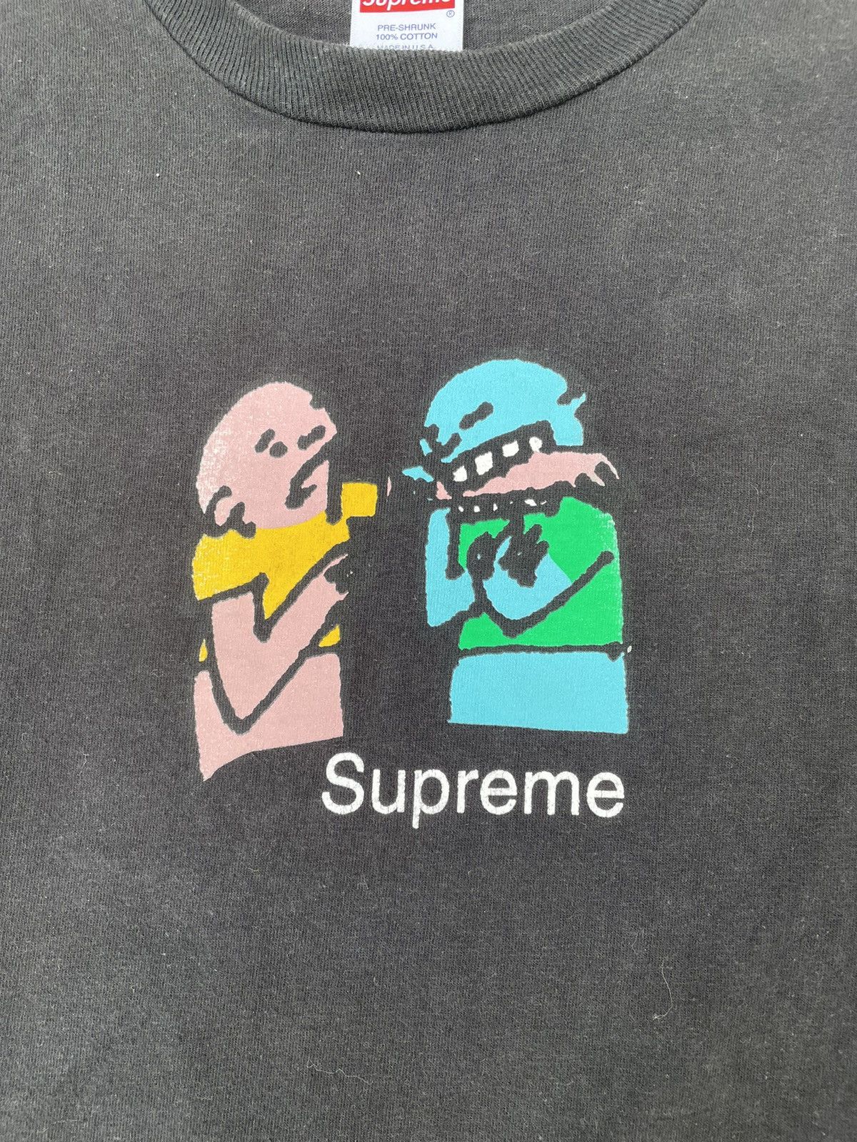 Designer × Supreme FW19 SUPREME Bite Me Tee - Black Size US M / EU 48-50 / 2 - 3 Thumbnail