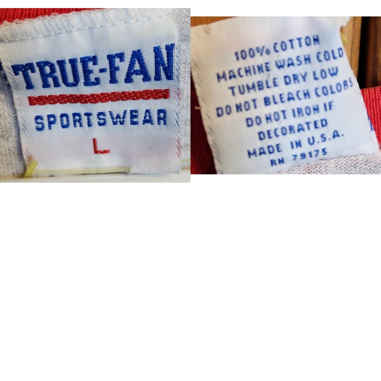 MLB VINTAGE True-Fan Sportswear T Shirt MLB St Louis Cardinals Men's L Size US L / EU 52-54 / 3 - 8 Thumbnail
