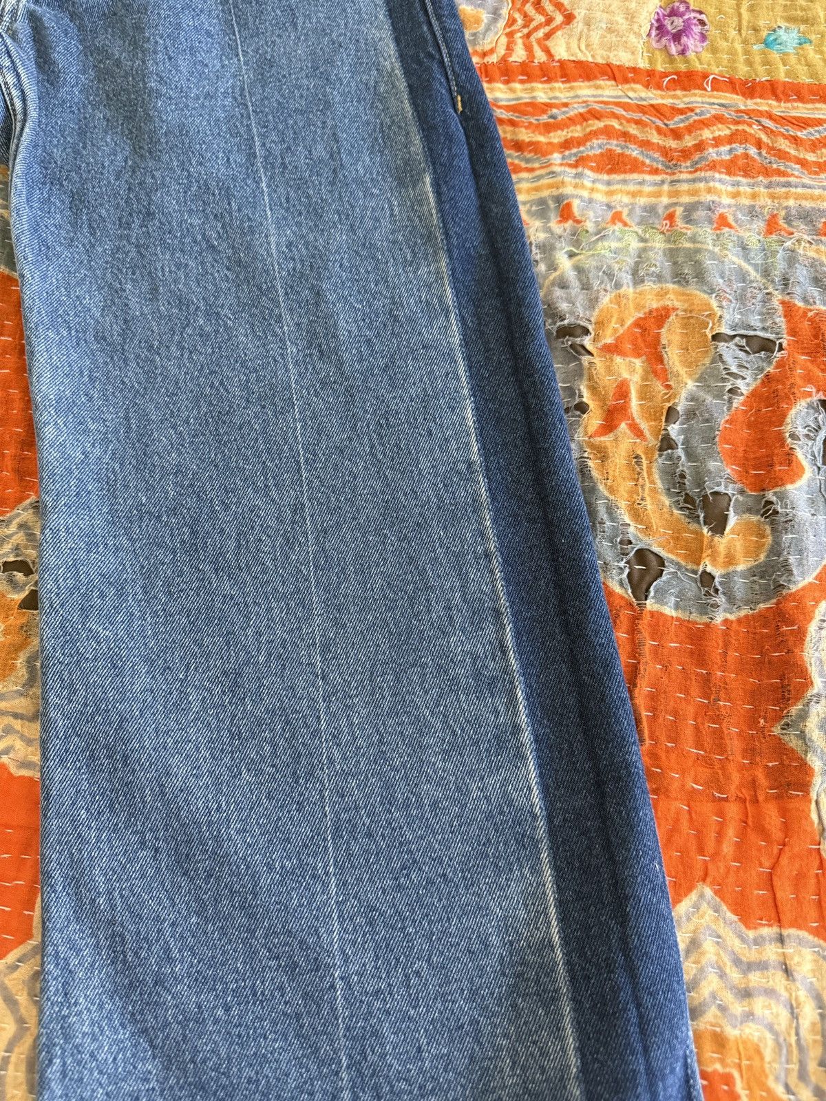 Balenciaga Balenciaga Wide-Leg Denim Jeans – Impeccable Condition Size 28" / US 6 / IT 42 - 4 Thumbnail