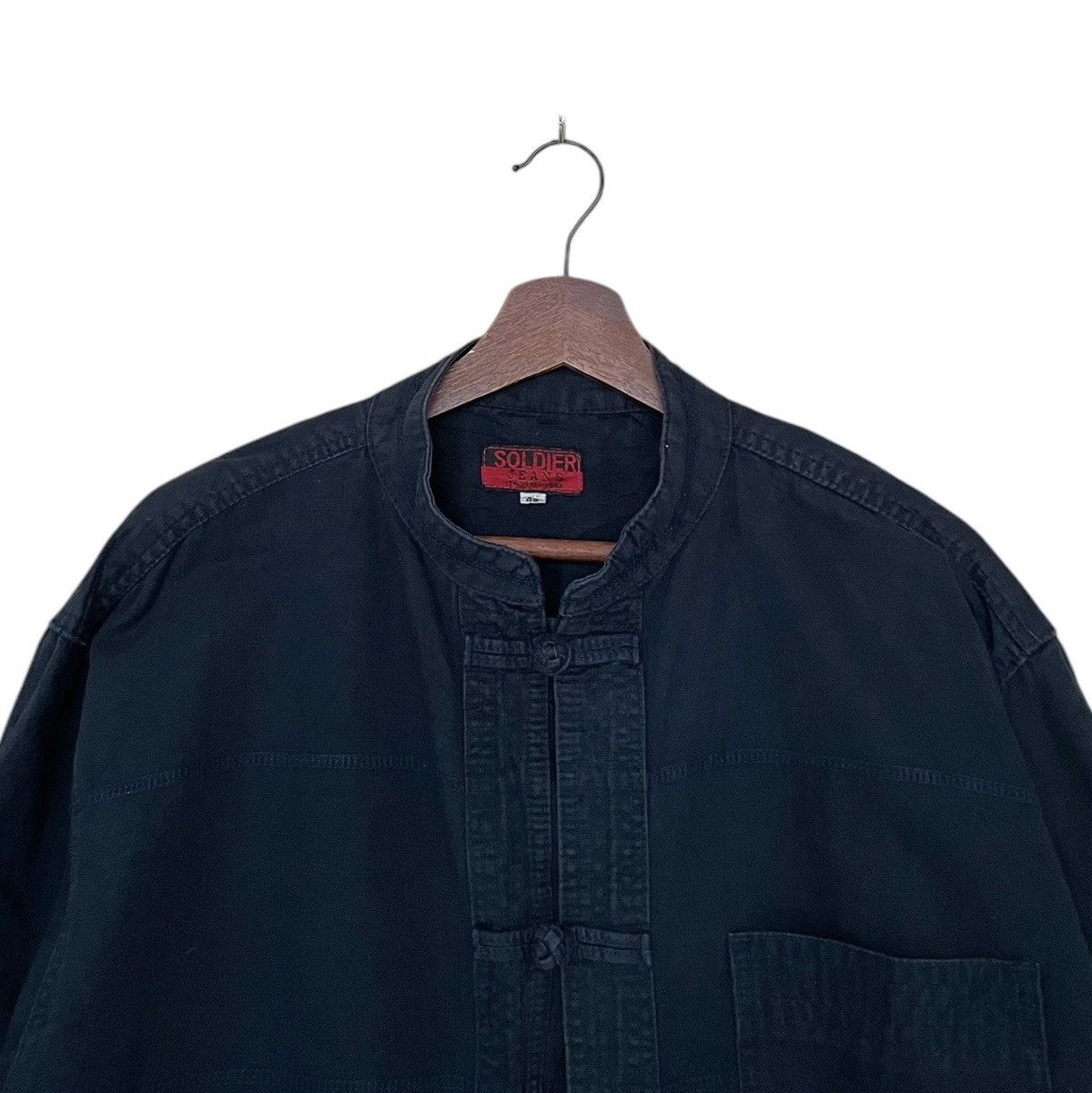 Japanese Brand × Vintage Vintage Japanese Brand Soldier Jeans Denim Jacket 1990s Size US M / EU 48-50 / 2 - 7 Thumbnail