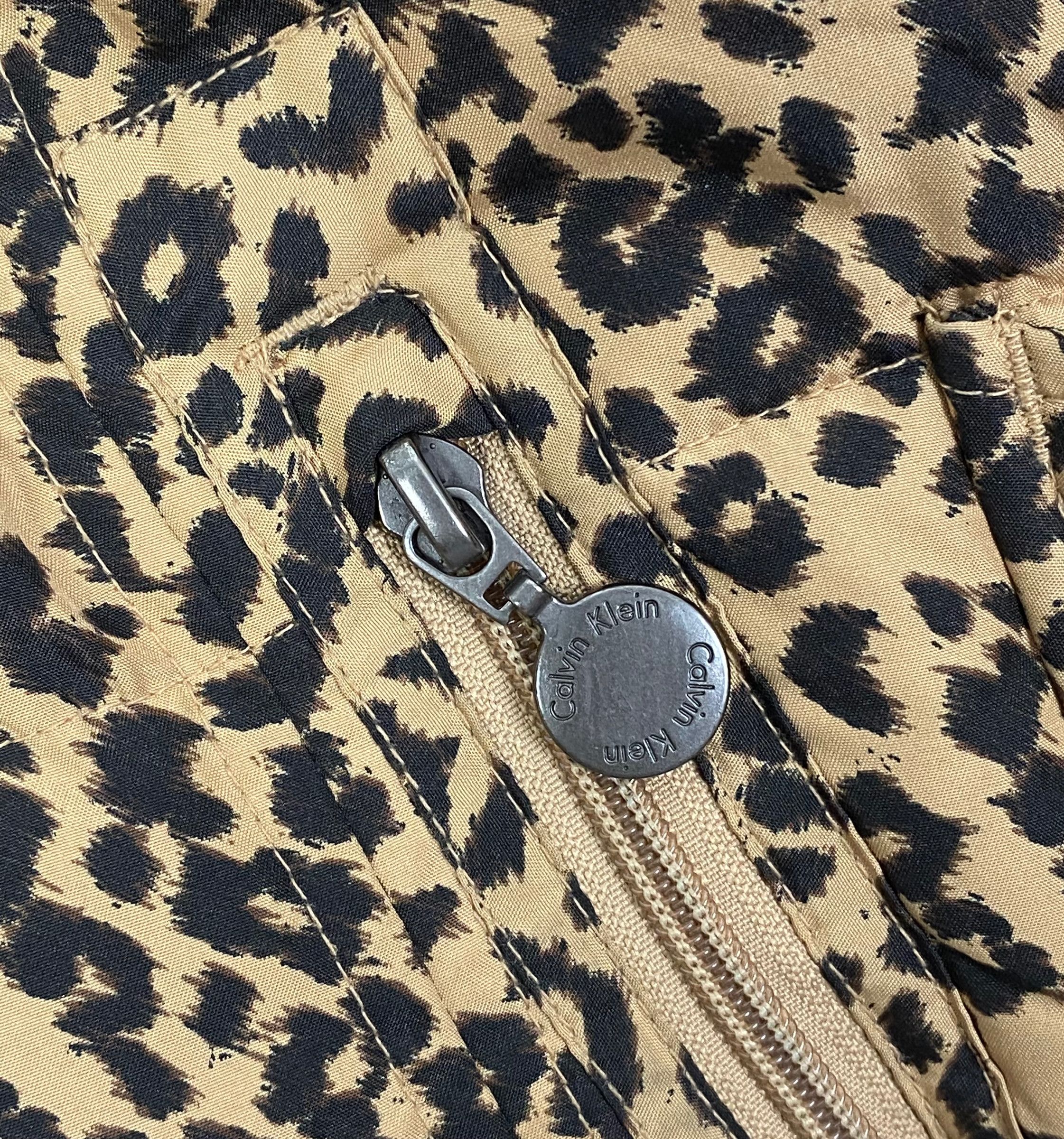 Calvin Klein Calvin Klein Leopard Printed Down Jacket size XS Size XS / US 0-2 / IT 36-38 - 12 Thumbnail