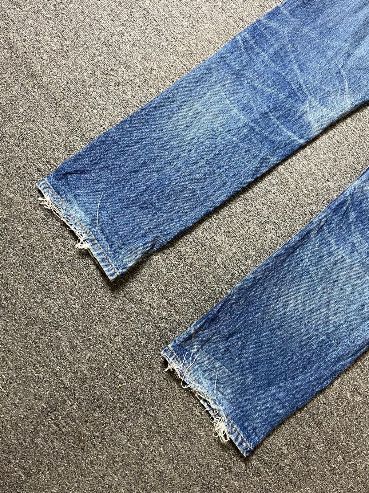 A.P.C. × Japanese Brand × Vintage A.P.C Brand Regular Fit Distressed Denim Jeans (123) Size US 29 - 4 Thumbnail