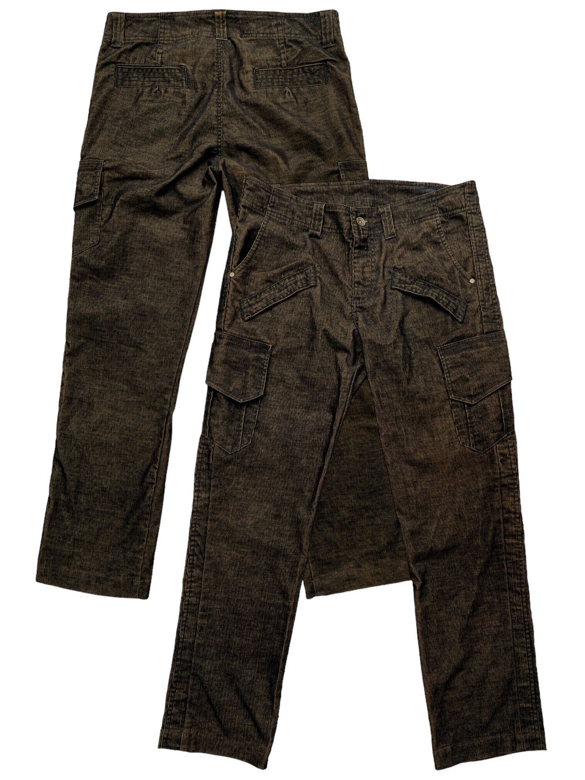 semanticdesign Semantic Design Japan Courduroy Wax Rusty Pants 35x29.5 Size US 35 - 1 Thumbnail