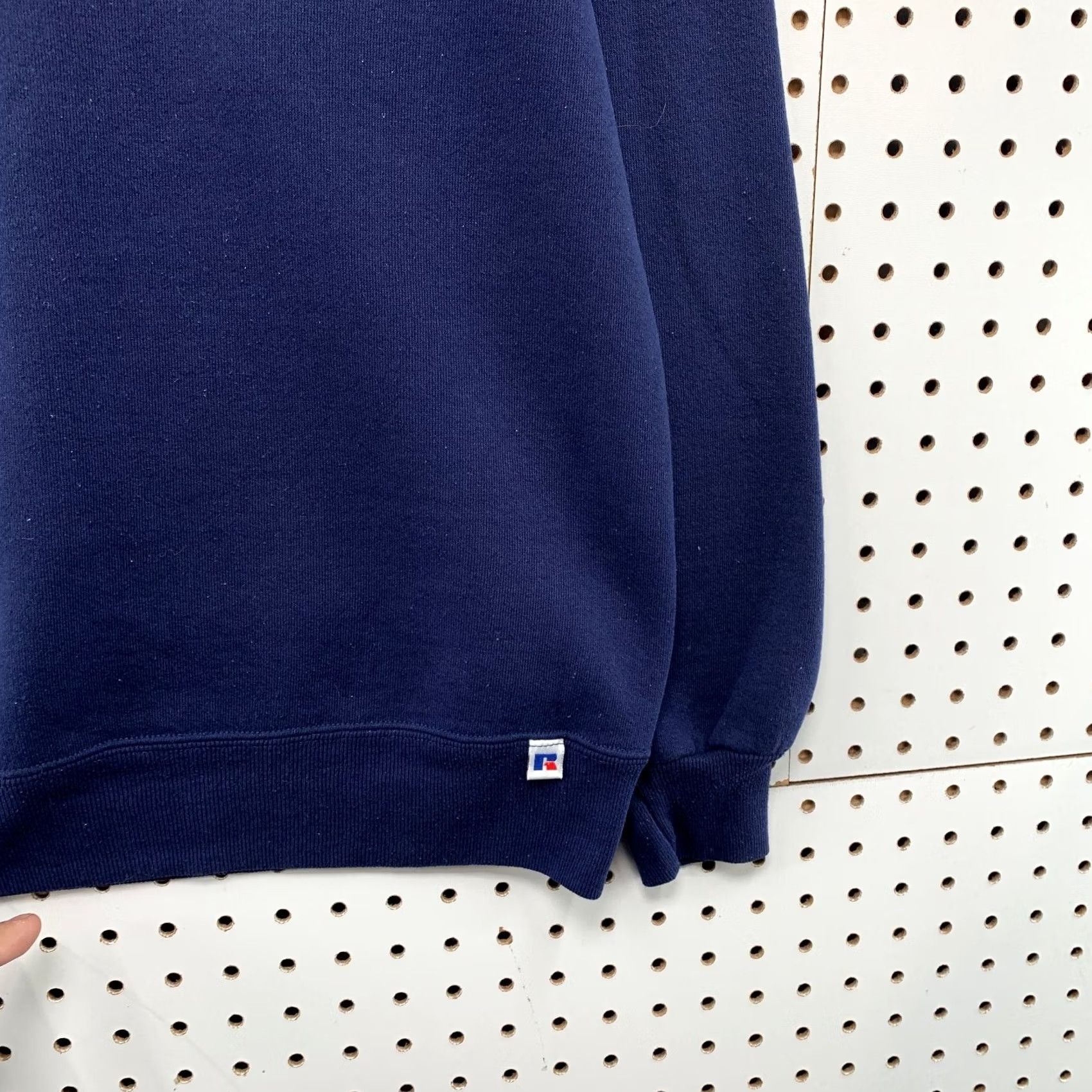 Russell Athletic Vintage Russell Athletic Sweatshirt Mens L Blue Fleece Crewneck Made USA 90s Size US L / EU 52-54 / 3 - 6 Thumbnail