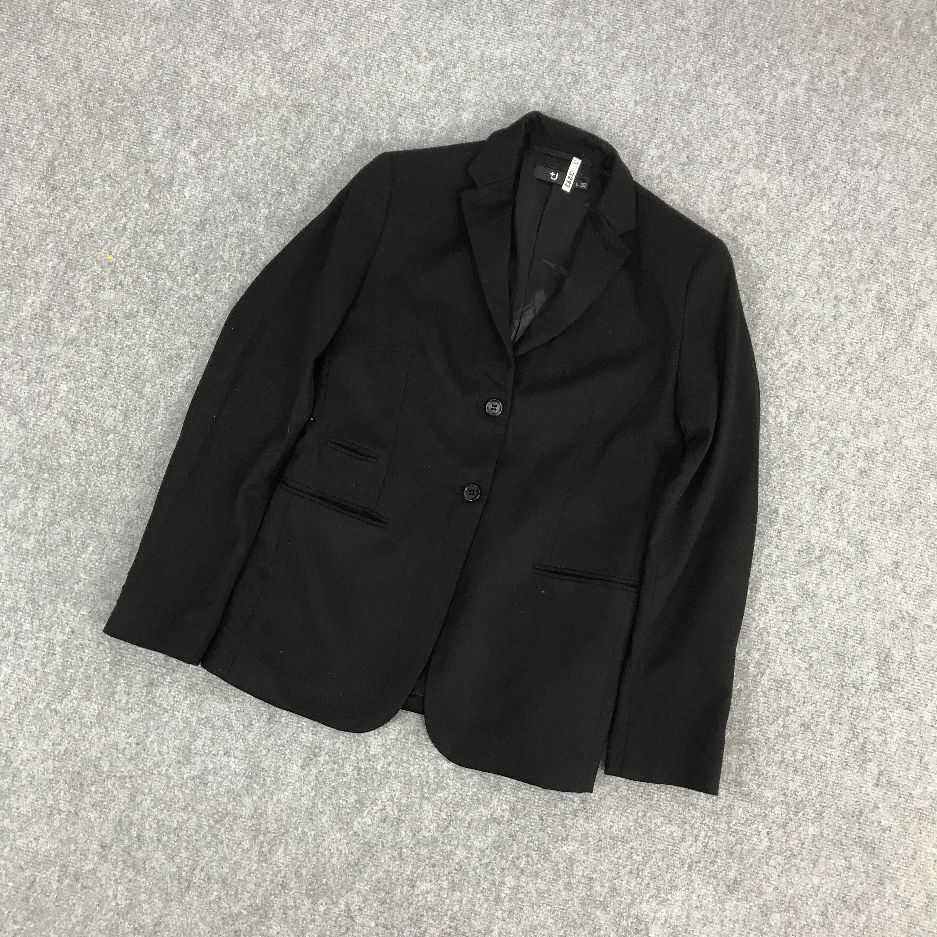 Japanese Brand × Jil Sander × Uniqlo JIL SANDER X UNIQLO JAPANESE BLACK BLAZER JACKET Size US L / EU 52-54 / 3 - 5 Thumbnail