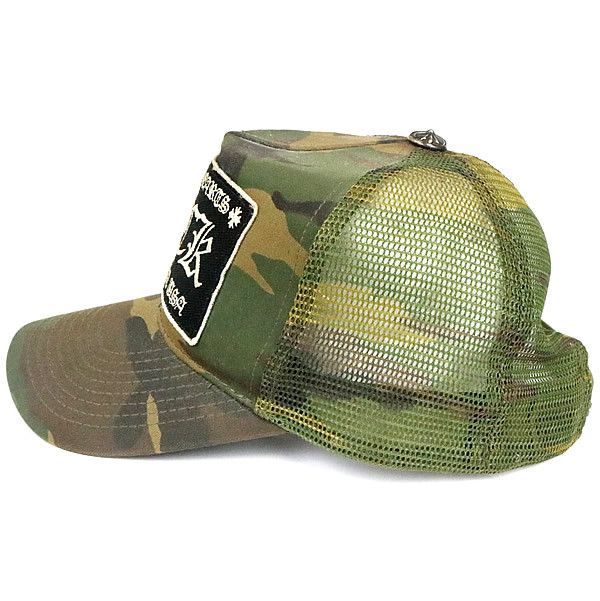 Chrome Hearts Chrome Hearts "Fuck" Camo Trucker Hat Size ONE SIZE - 2 Thumbnail