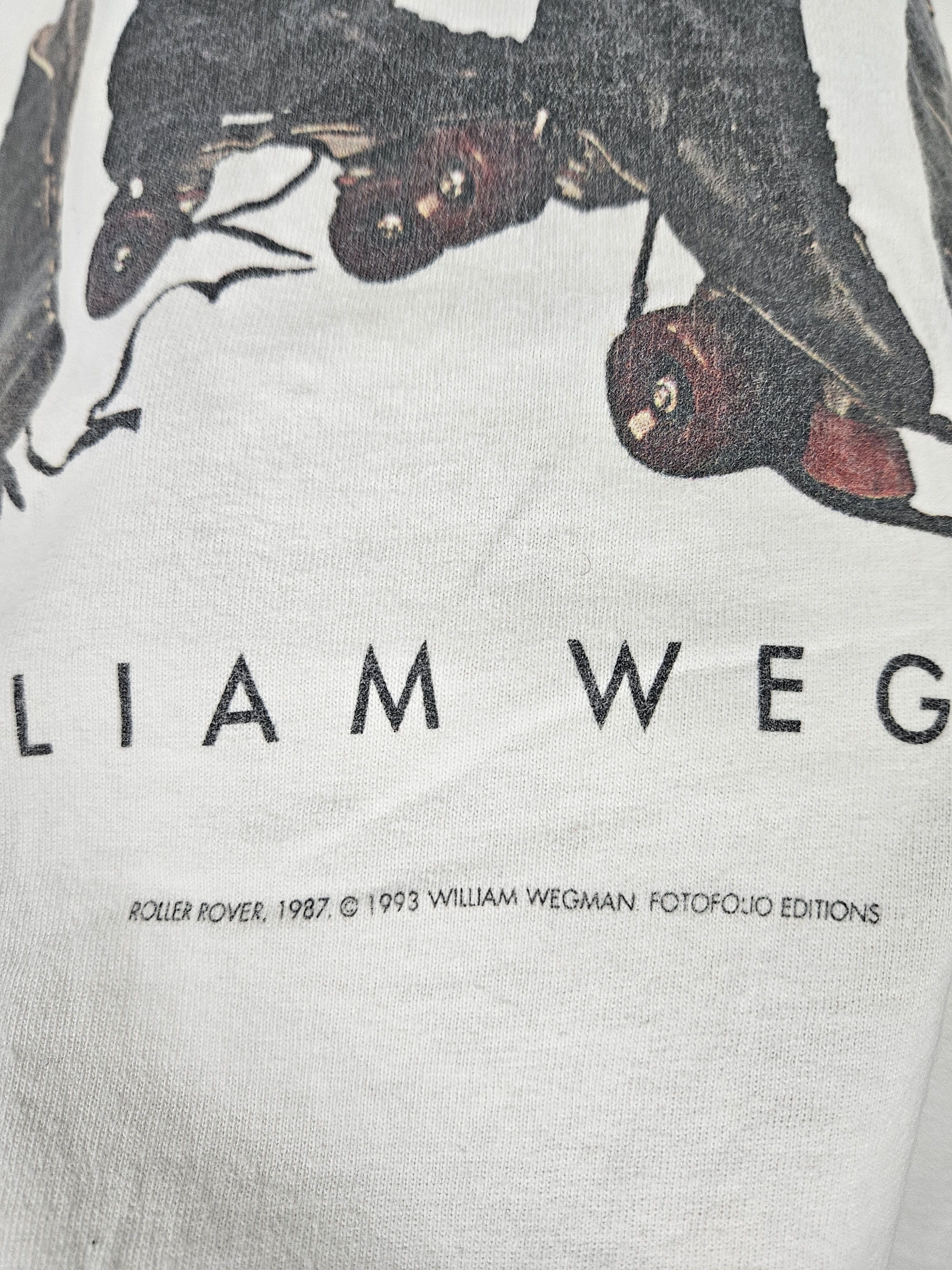 Vintage Vintage William Wegman Dogs Photo 90s Shirt Size US L / EU 52-54 / 3 - 4 Thumbnail