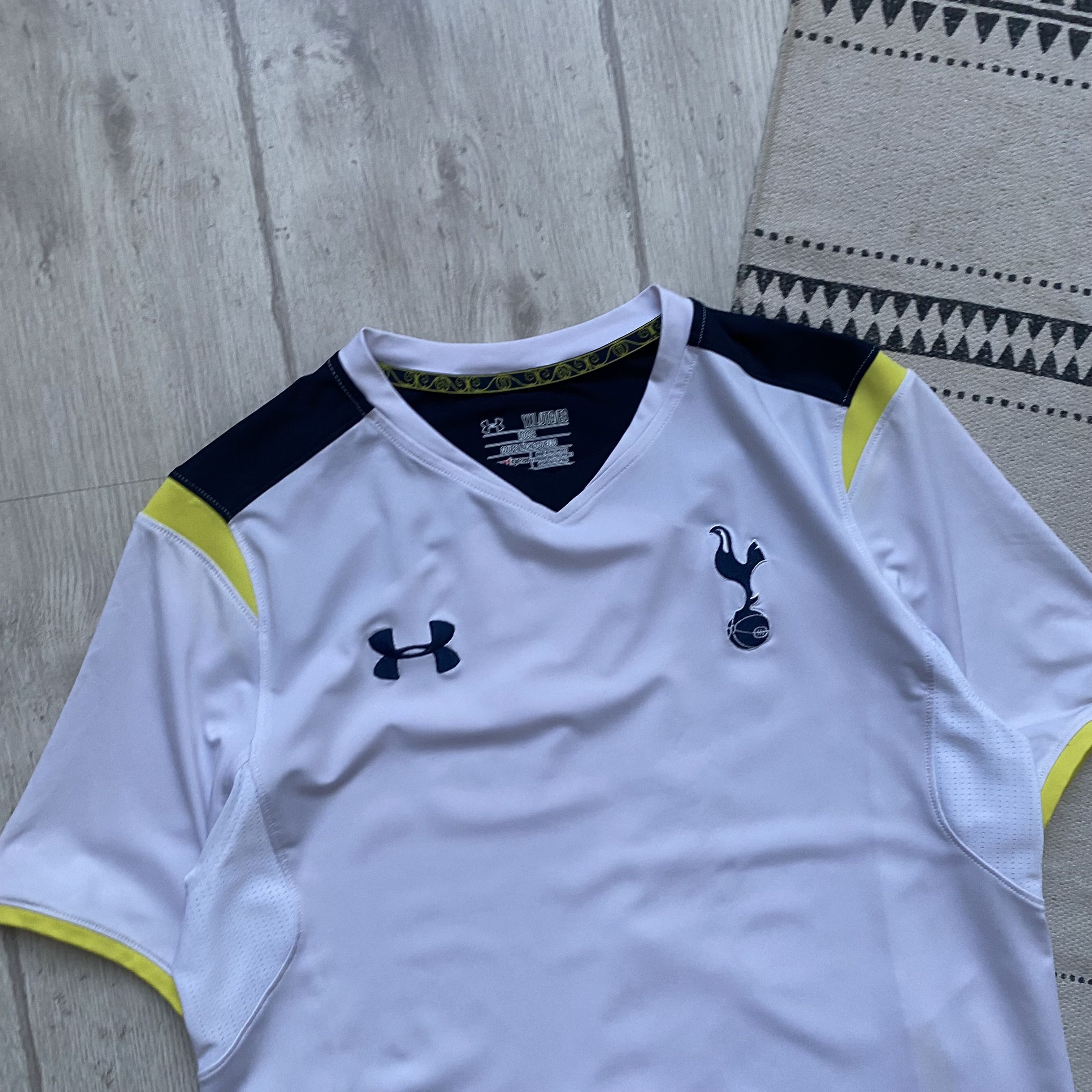 Nike ⚽️ Vintage Tottenham soccer jersey Blockore Drill England Size US S / EU 44-46 / 1 - 2 Thumbnail