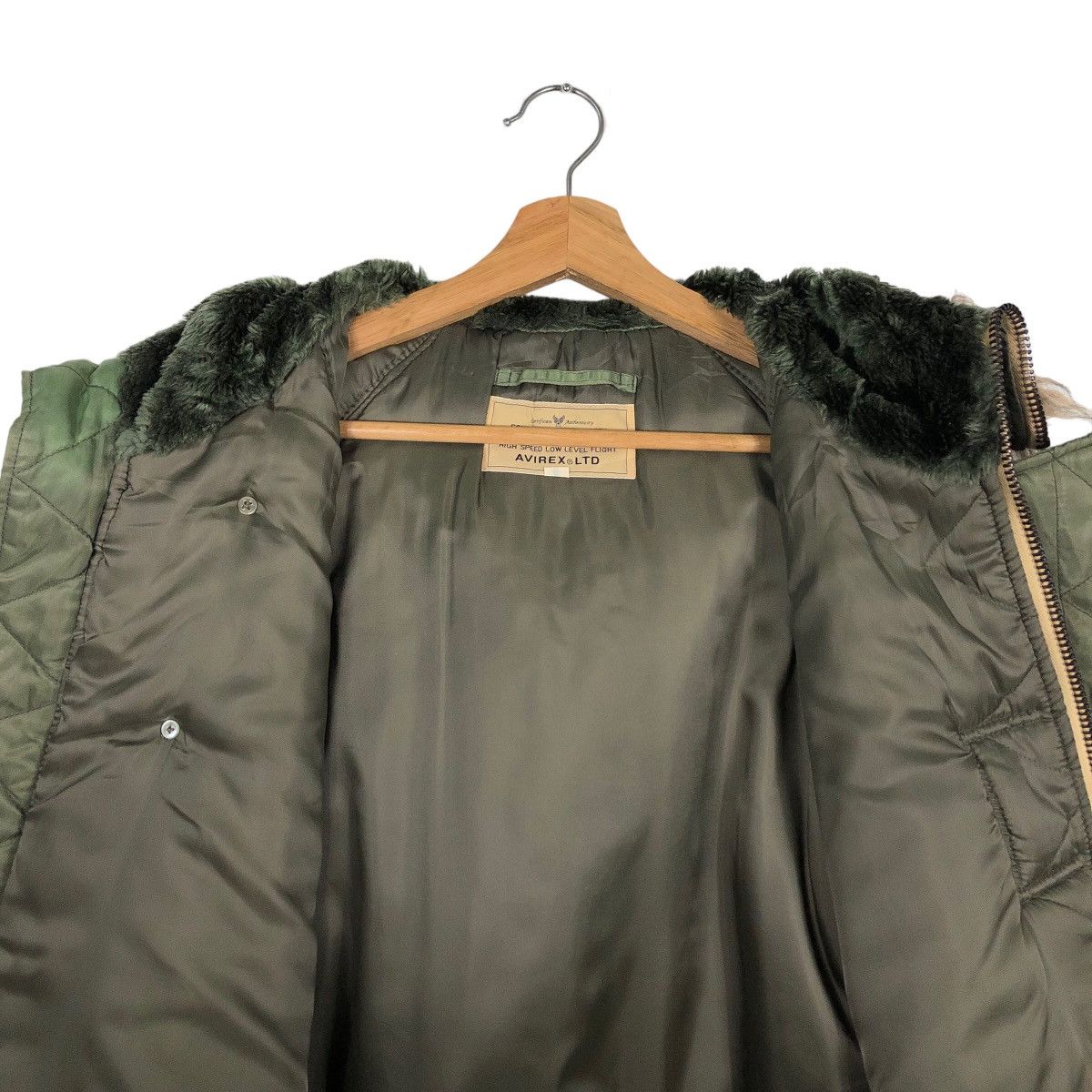 Avirex 🔥90s Bondage Riot Riot Bomber Jacket Avirex Mink Fur Hoodie Size US S / EU 44-46 / 1 - 12 Thumbnail