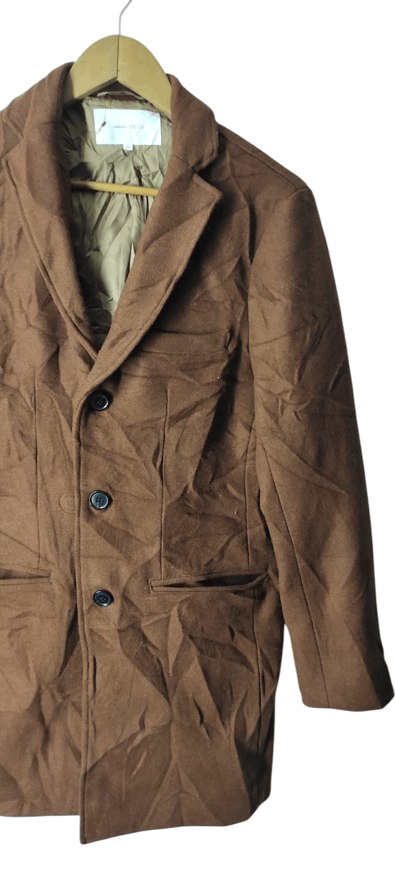 ABAHOUSE ABAHOUSE JAPAN DESIGN WOOL COAT JACKET Size US S / EU 44-46 / 1 - 5 Thumbnail