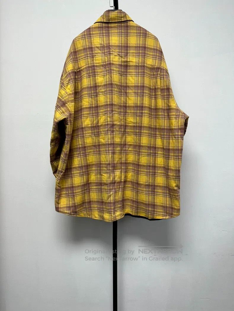 Balenciaga Balenciaga Two-Tone Plaid Double-Sided Long Sleeve Shirt Size US M / EU 48-50 / 2 - 2 Thumbnail