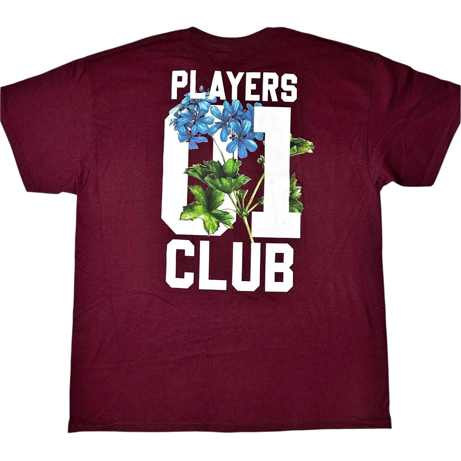 Other NWOT Players Club Floral Graphic T-Shirt Maroon Men’s XL Size US XL / EU 56 / 4 - 1 Thumbnail