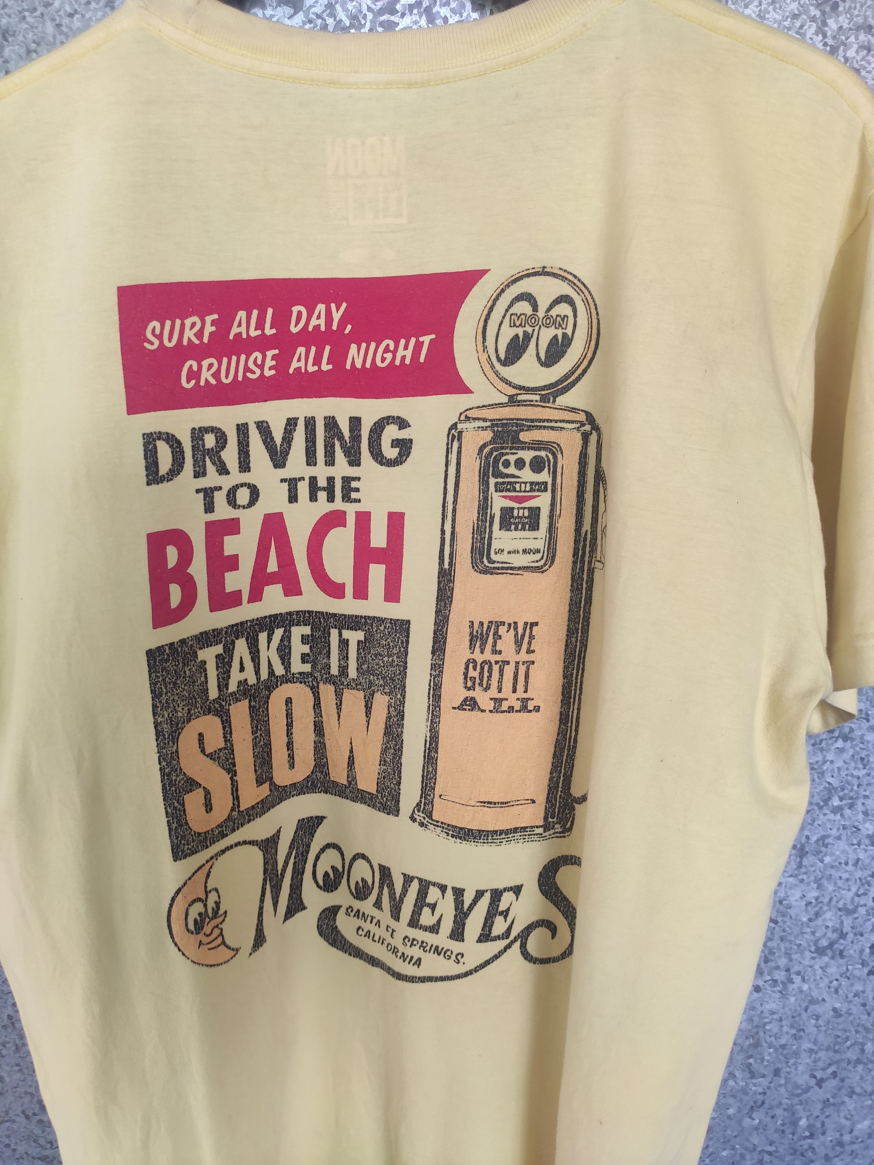 Gear for Sports 🔥 Vtg 90s Vtg Moon Eyes t shirt motor oil racing special Size US L / EU 52-54 / 3 - 4 Thumbnail