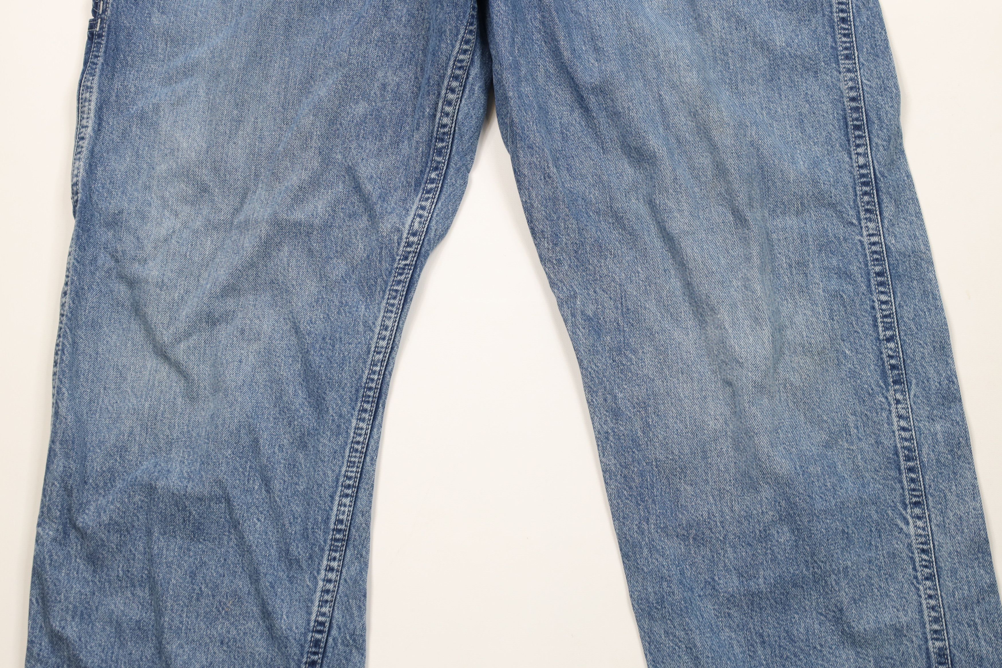 Levi's × Vintage Vintage Y2K Levis Baggy Wide Leg Dungaree Denim Jeans Blue Size US 38 / EU 54 - 3 Thumbnail