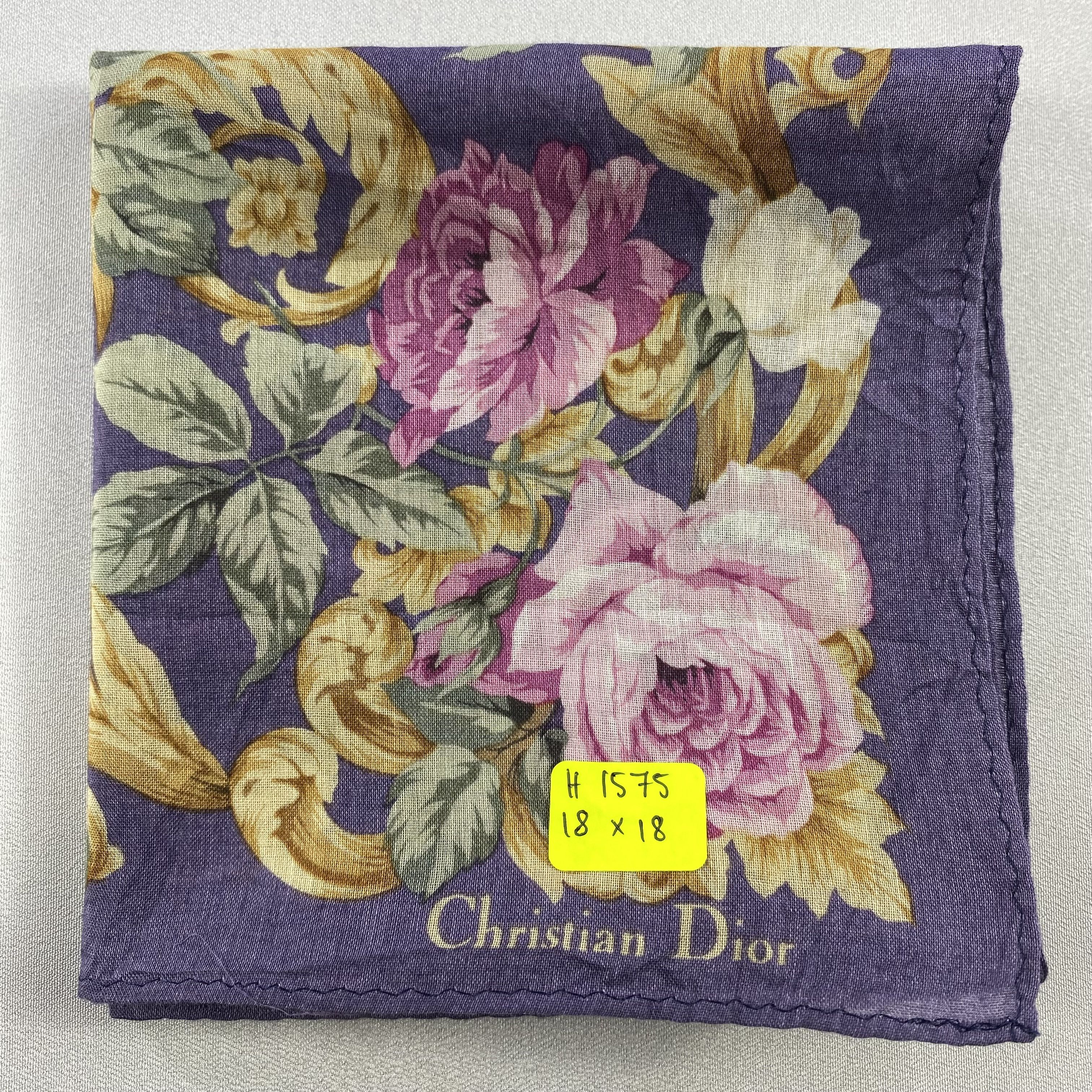 Vintage Christian Dior Monsieur Bandana/ Handkerchief / Neckerchief Size ONE SIZE - 5 Thumbnail