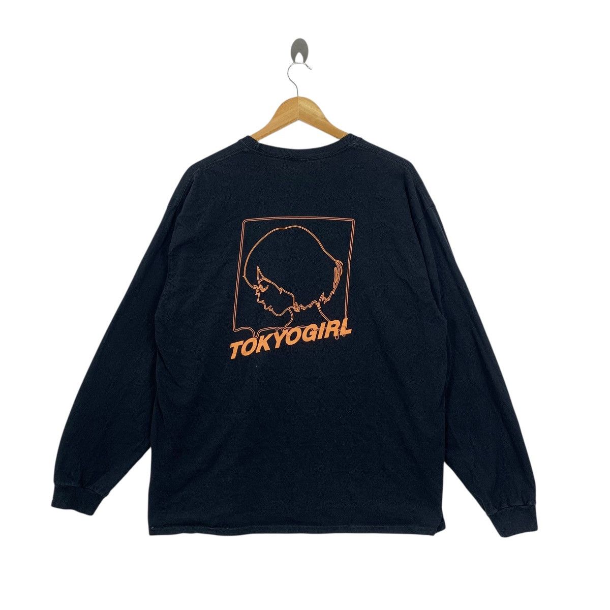 Vintage TOKYO GIRL COLLECTION Silk Screen Print Baggy Tee Shirt Top Size XL / US 12-14 / IT 48-50 - 4 Thumbnail