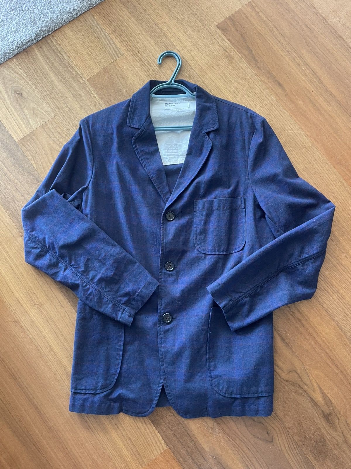 Universal Works Unstructured Check full suit
