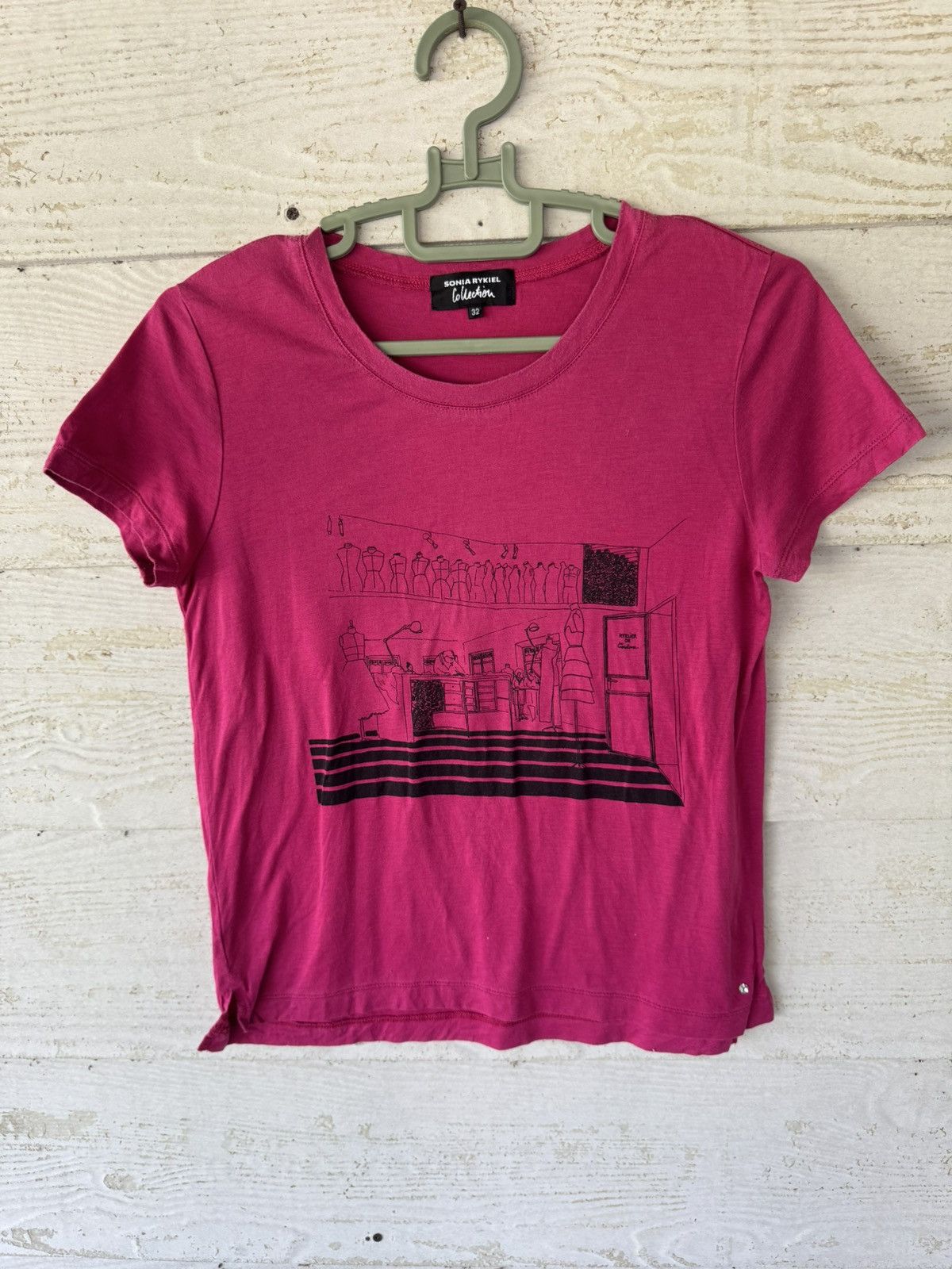 Sonia Rykiel SONIA RYKIEL TEE SHIRT JAPAN Size M / US 6-8 / IT 42-44 - 1 Thumbnail