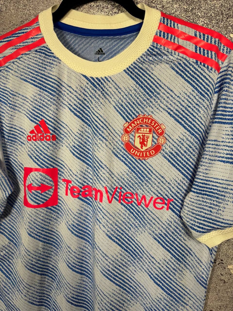 Vintage GREENWOOD Manchester United 2021/22 Away Fan Soccer Jersey Size US M / EU 48-50 / 2 - 5 Thumbnail