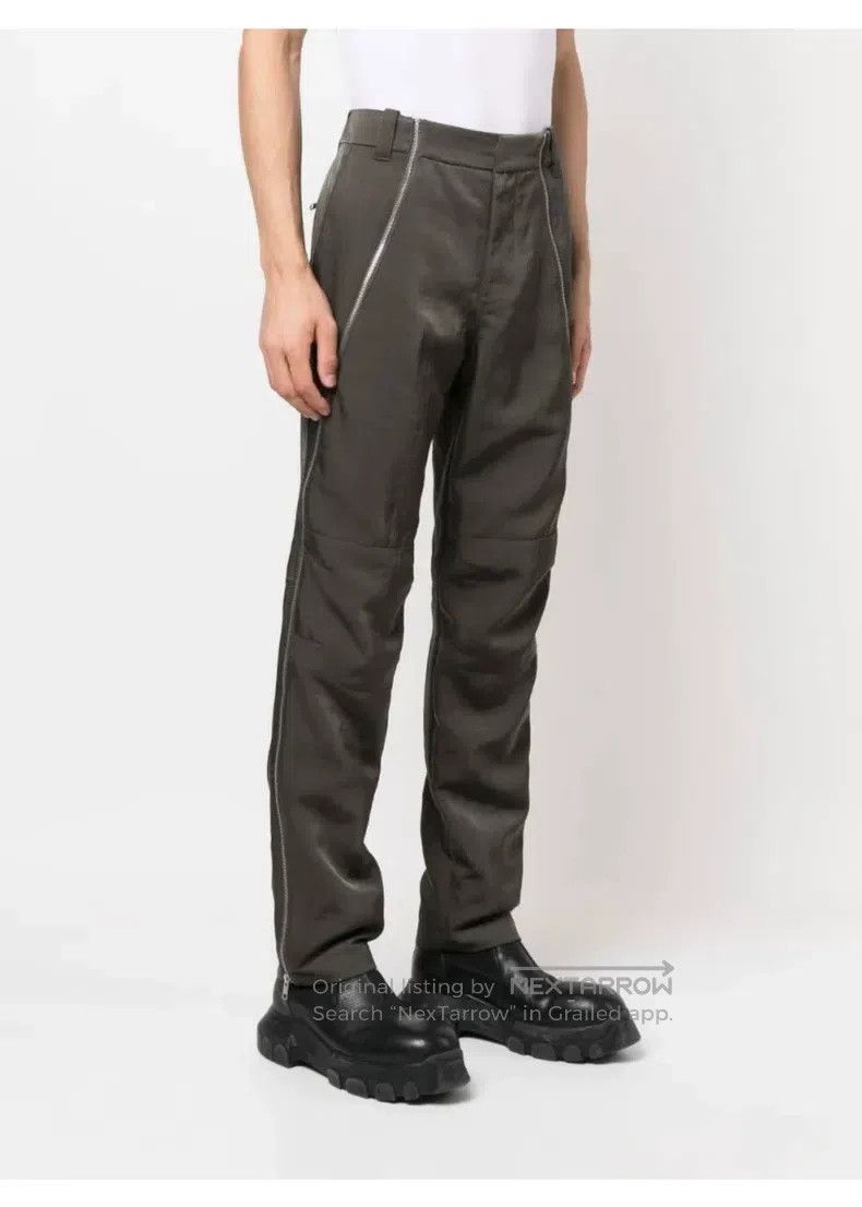 Helmut Lang Helmut Lang Mechanical Zipper Straight Leg Pants Size US 32 / EU 48 - 1 Thumbnail
