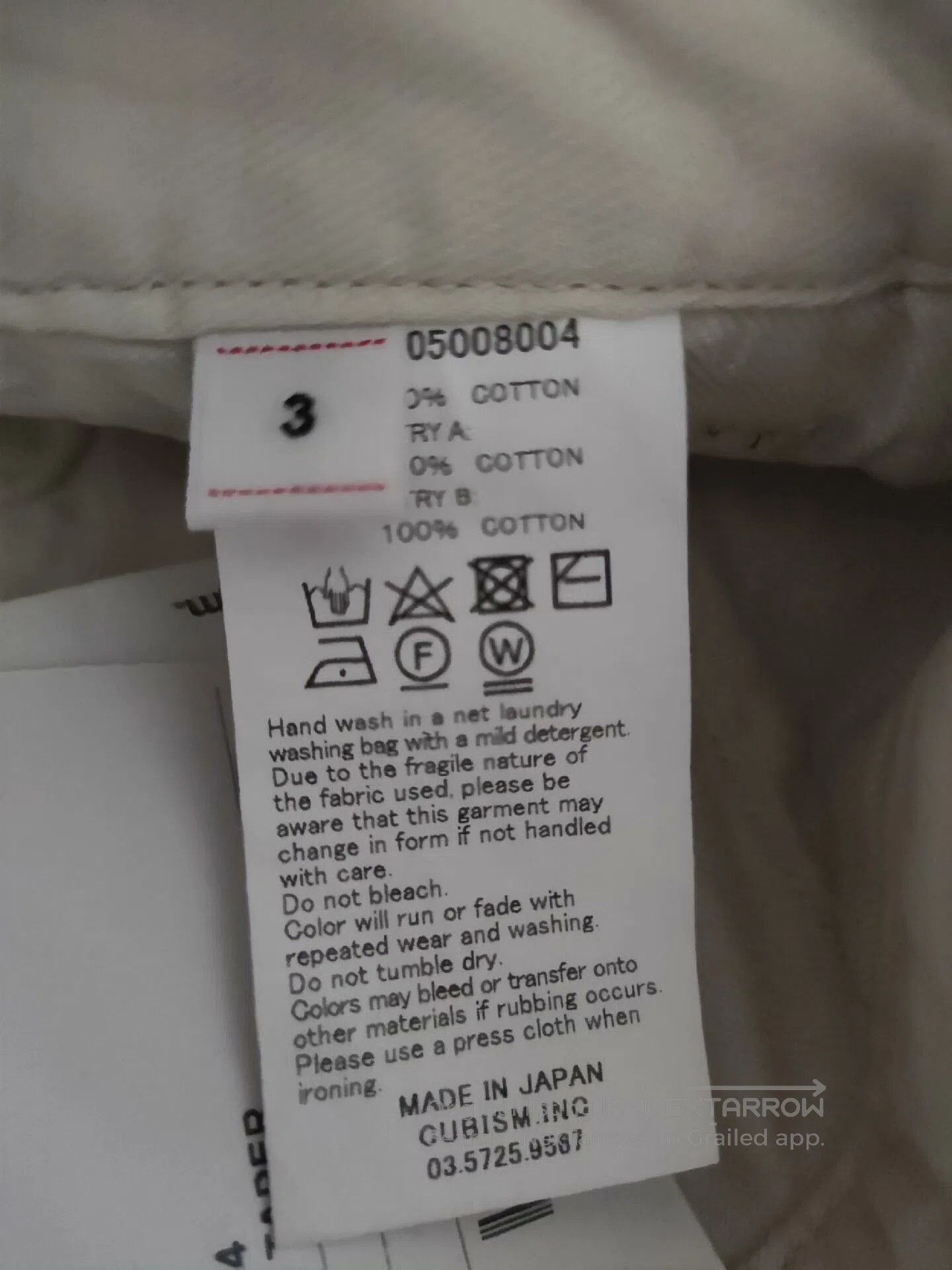 Visvim VISVIM 21AW Chino Pants HW Taper. Size US 26 / EU 42 - 5 Thumbnail