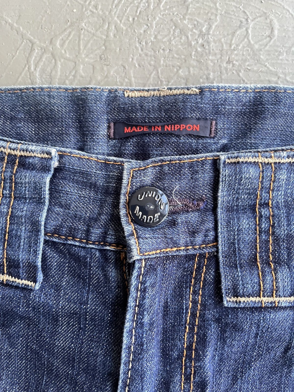 If Six Was Nine Flare Design BlueWay Jeans Made in Nippon Size US 32 / EU 48 - 5 Thumbnail