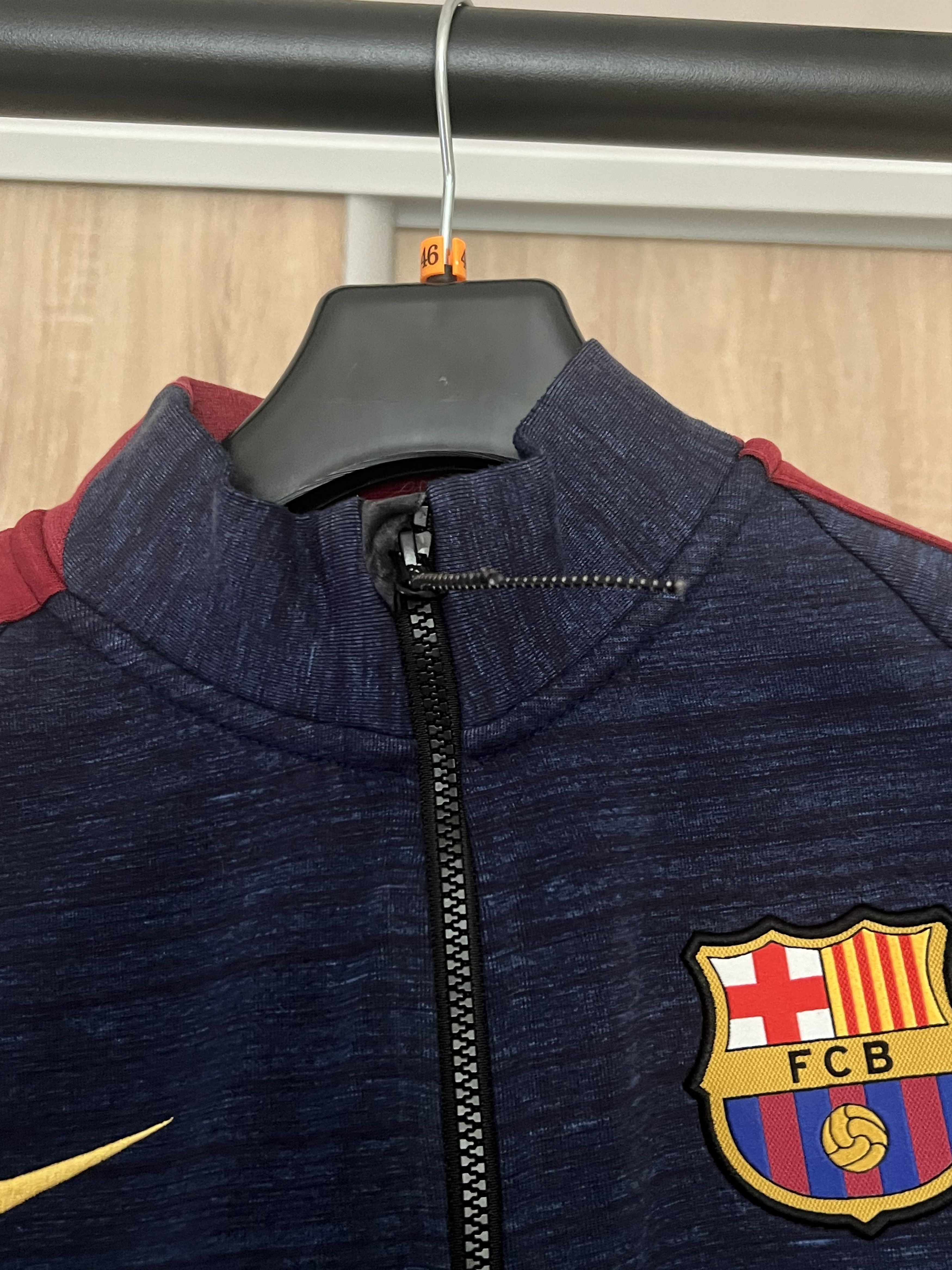 Nike Nike FC Barcelona blue tech fleece windrunner hoodie jacket Size US M / EU 48-50 / 2 - 4 Thumbnail