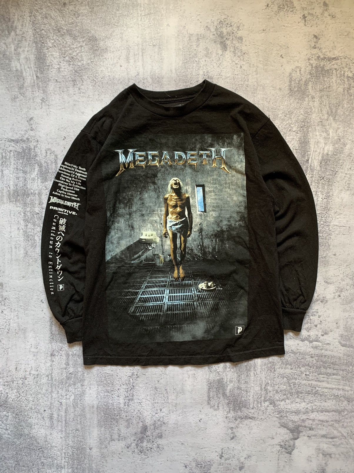 Megadeth × Primitive Primitive Skateboarding x Megadeth Band Long Sleeve T-shirt Size US M / EU 48-50 / 2 - 1 Thumbnail