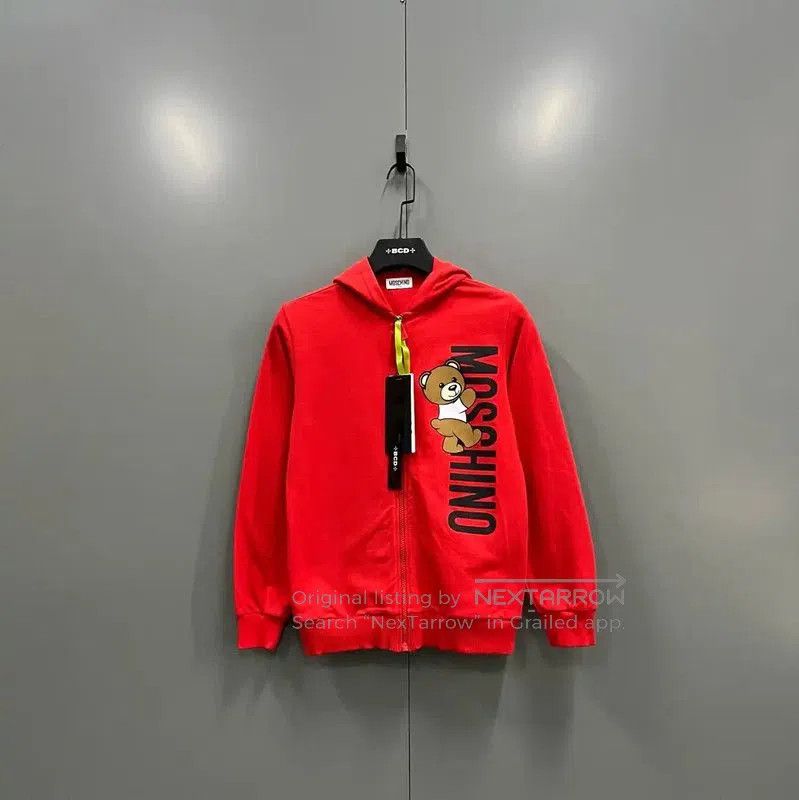 Moschino Moschino Red Cotton Ladies Jacket . Size XXS / US 00 / IT 34 - 1 Thumbnail